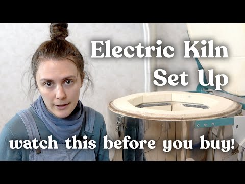 How to Set Up Your First Electric Kiln  My tips for setting up kiln ventilation amp safety tips