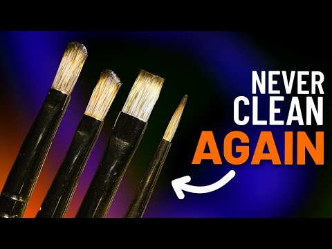 You39re Wasting Your Time Cleaning Brushes  Non Toxic Oil Painting