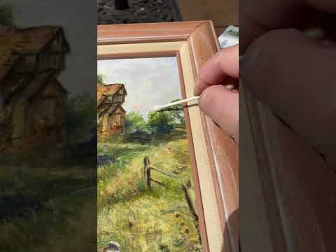 How to Clean Grease and Grime from an Old Oil Painting