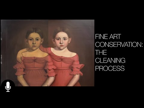 Fine Art Conservation  The Cleaning Process