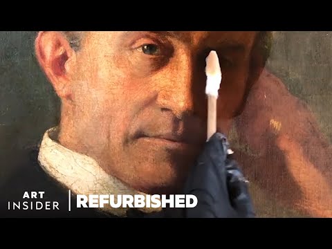 How Oil Paintings Are Professionally Restored  Refurbished