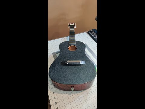 How To customize your guitar with vinyl wrap  skin