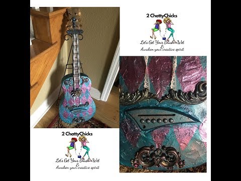 201958 How to decorate a guitar