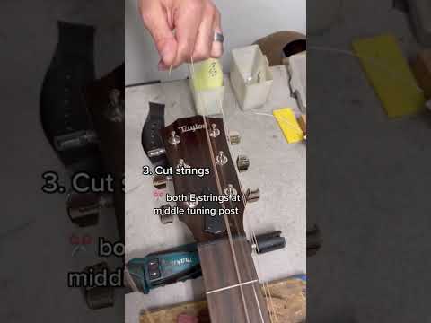 Save this for future reference How to Restring an Acoustic Guitar GuitarTube