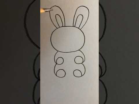6 Number draw Rabbit Make 