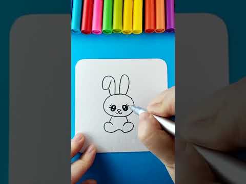 An Easy Rabbit to Draw 