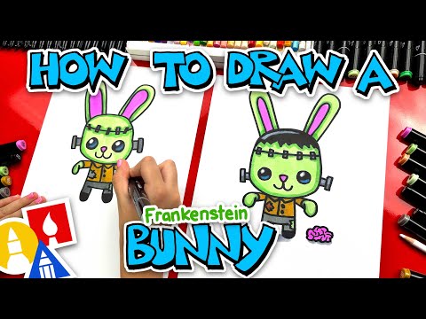 How To Draw A Frankenstein Bunny