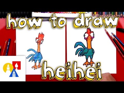 How To Draw Heihei From Moana