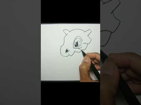 How to Draw Cubone Pokemon shorts