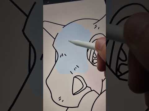 Cubone is melting art drawing viral draw procreate procreateart 2023 pokemon