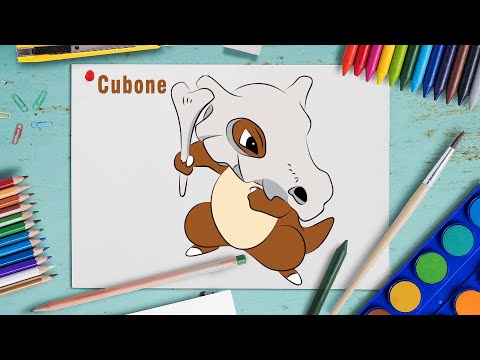 How to Draw A Cubone  Pokmon