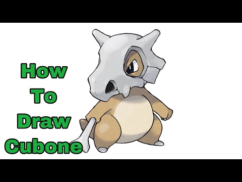 How to draw CubonePokmon