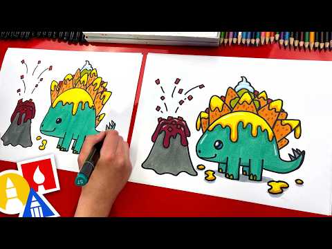 How To Draw A Funny Nachosaurus