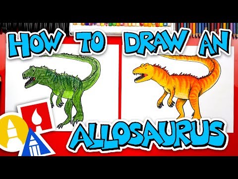 How To Draw An Allosaurus  ARTIST SPOTLIGHT
