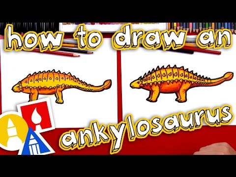 How To Draw An Ankylosaurus