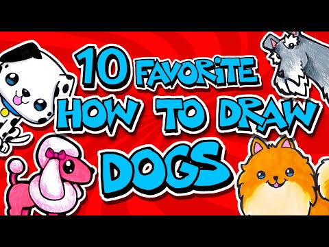 How To Draw Dogs Our Top 10 Favorite Dog Lessons