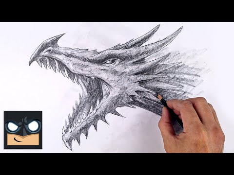How To Draw a Dragon  YouTube Studio Sketch Tutorial