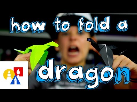 How To Fold An Origami Dragon