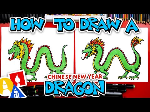 How To Draw An Easy Chinese New Year Dragon