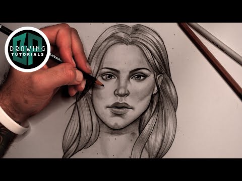 Simple Way To Draw A Face In Proportion Every Time For Beginners
