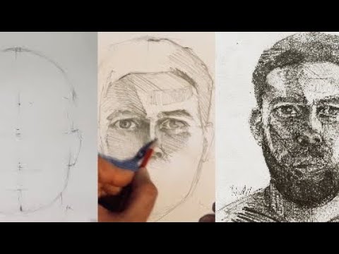 HOW to DRAW eyesnosemouth and a face in proportion DRAWING FOR for BEGINNERS