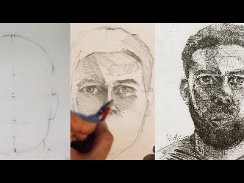 How to Draw a Face | 40 Easy Lessons on Drawing a Face in Proportion