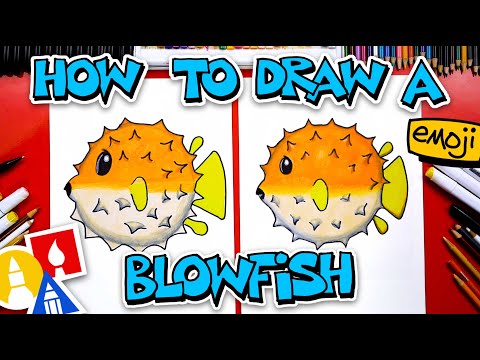 How To Draw A Blowfish Emoji