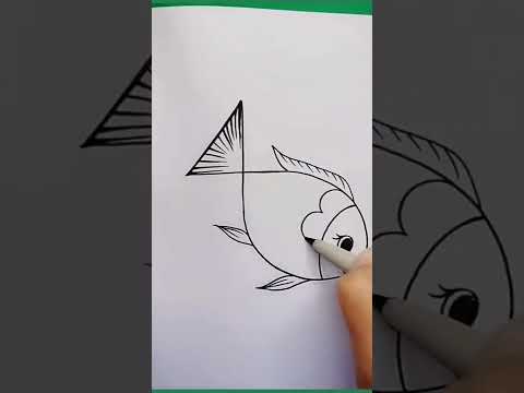 How to Draw Fish For Kids  Ov art39s