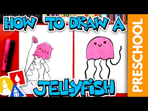 How To Draw A Jellyfish  Preschool
