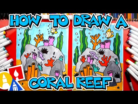 How To Draw A Coral Reef