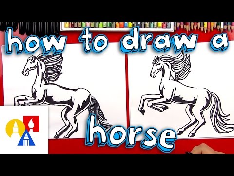 How To Draw A Realistic Horse Part 1