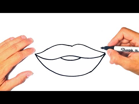 How to draw a Mouth Step by Step  Mouth Drawing Lesson