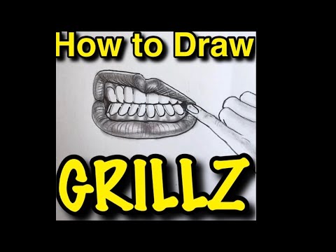 How to Draw Grillz ft Nelly shorts