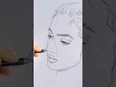 How to draw a nose  nose draw drawing art artwork cartoon anime sketch satisfying