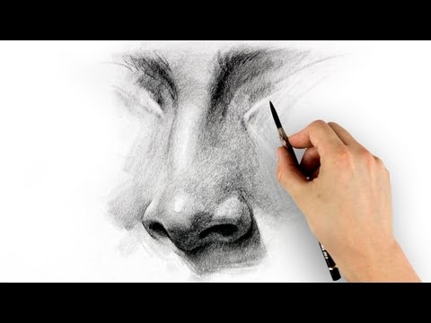 How to Draw a Nose  Step by Step