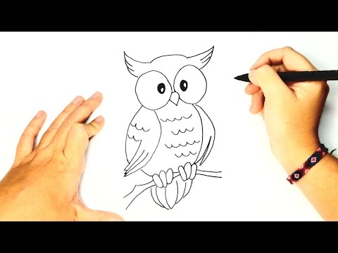 How to draw a Owl for kids  Cute Owl Drawing Lesson Step by Step