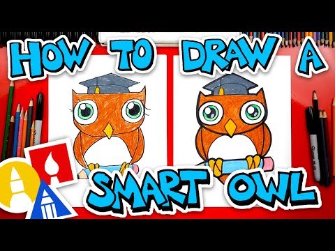 How To Draw A Smart Owl