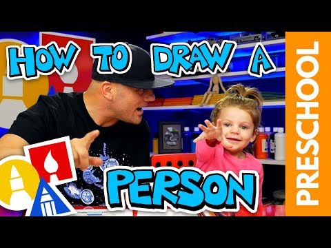 Drawing A Person With My 2YearOld Preschool Lesson