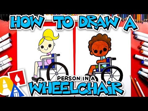 How To Draw A Person Sitting In A Wheelchair