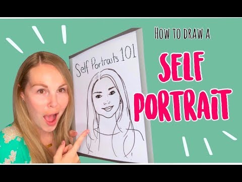 How To Draw A Self Portrait For Kids