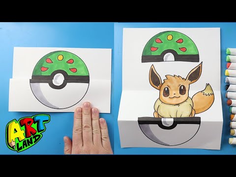 How to Draw an Eevee Surprise Fold