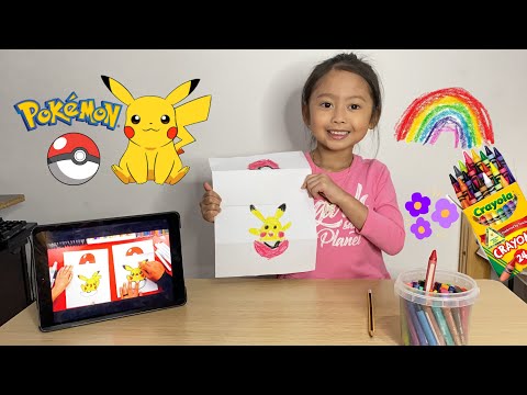 How to Draw Pok Ball Pikachu Folding Surprise