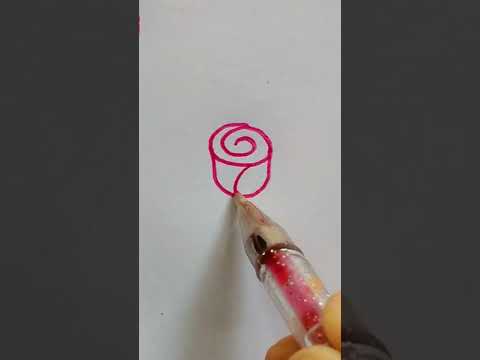 shorts How To Draw Rose  Drawing Of a Rose art rose drawing