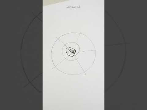 How To Draw A Rose  Simple amp Fast shorts
