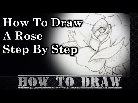 How To Draw A Rose Step By Step 2