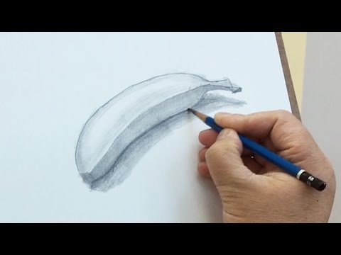 Still Life 22  How to Draw a Banana with Pencil
