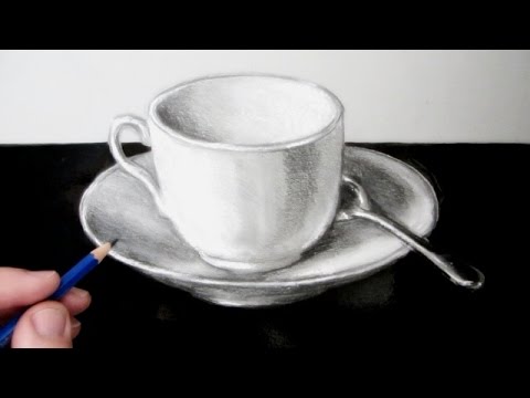 How to Draw a Still Life A Cup and Saucer