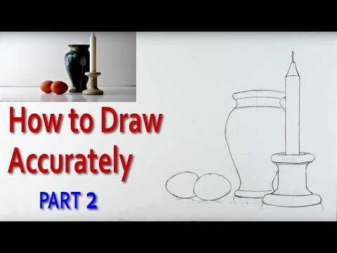 How to Draw a Still Life Accurately PART 2  PaulPriestleyArt