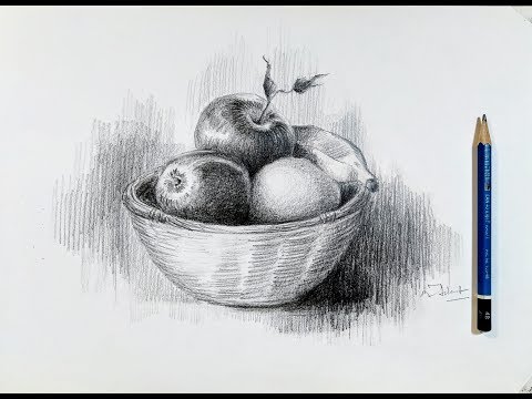 How to draw still life drawing