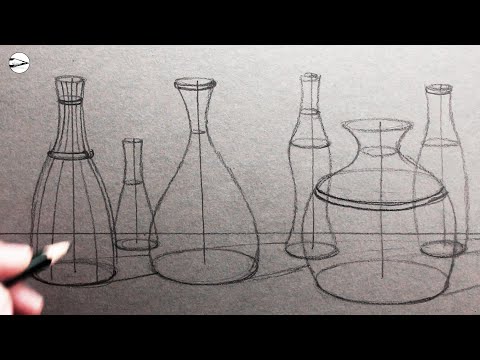 Draw a Still Life From Line Drawing to Shading